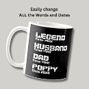 Search for pop pop the legend mugs For him