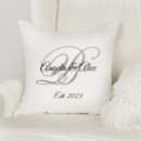 Search for wedding cushions Typography