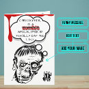 Search for funny zombie birthday cards Humour
