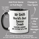 Search for soccer coaches mugs For him