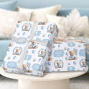 Search for 2nd birthday wrapping paper Blue