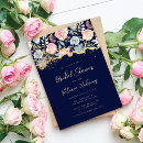Search for rose gold glitter bridal shower invitations Agate