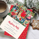 Search for caroling party invitations Red