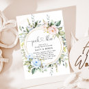 Search for botanical greenery gender reveal invitations Pink or blue