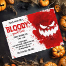 Search for blood splatter invitations Creepy