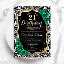 Search for green lace invitations Damask
