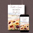 Search for fall bridal shower signs Watercolor