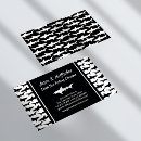 Search for shark business cards Fishing boat