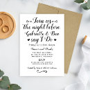Search for script rehearsal dinner invitations Typography