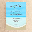 Search for beach vow renewal invitations Modern