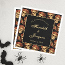 Search for gothic decor napkins Skeleton