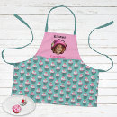 Search for pink cupcake kids aprons Fun