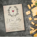 Search for red wines invitations Wine tasting