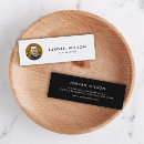 Search for black and white business cards Consultant
