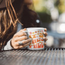 Search for colored leaf mugs Rustic