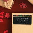 Search for holly berry return address labels Elegant