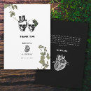 Search for skulls thank you cards Hallowedding