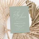 Search for contemporary baby shower invitations Elegant