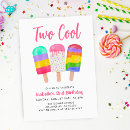 Search for two cool party invitations Colourful