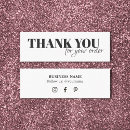 Search for thank you inserts Black and white