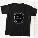 Search for moon kids clothing total solar eclipse 2024