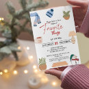 Search for favourite things christmas invitations Festive