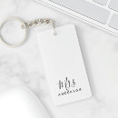 Search for white wedding key rings Modern