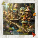 Search for gnome puzzles Illustration