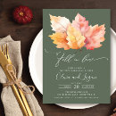 Search for fall rehearsal dinner invitations Minimalist