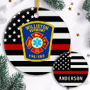 Search for fire department christmas tree decorations Firefighter