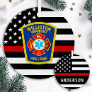 Search for fire department christmas tree decorations Firefighter