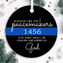 Search for police badge christmas tree decorations Law enforcement