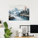 Search for japanese watercolor posters Landscape