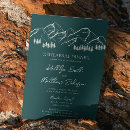 Search for mountain rehearsal dinner invitations Pine tree