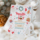 Search for bundle of joy invitations Santa baby