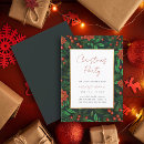 Search for holly berries invitations Gold