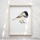 Search for chickadee art Bird