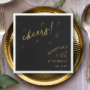Search for 40th birthday napkins Lettering