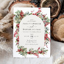 Search for holiday wedding invitations Berries
