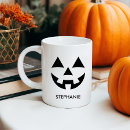 Search for jack o lantern mugs Trick or treat