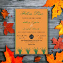 Search for green and orange wedding invitations Boho