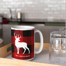 Search for name deer mugs Buffalo plaid