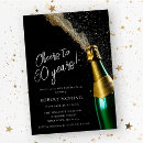 Search for cheers to 60 years birthday invitations Black gold