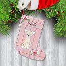 Search for chihuahua christmas stockings Puppy