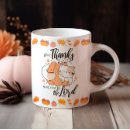 Search for funny thanksgiving coffee mugs Thankful