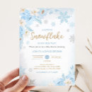 Search for a little snowflake baby shower invitations Is on the way