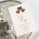 Search for bells christmas invitations Jingle and mingle