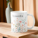 Search for wildflower mugs Typography