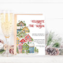 Search for village seasonal invitations Holiday party