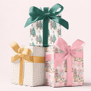 Search for pink nutcracker wrapping paper Festive